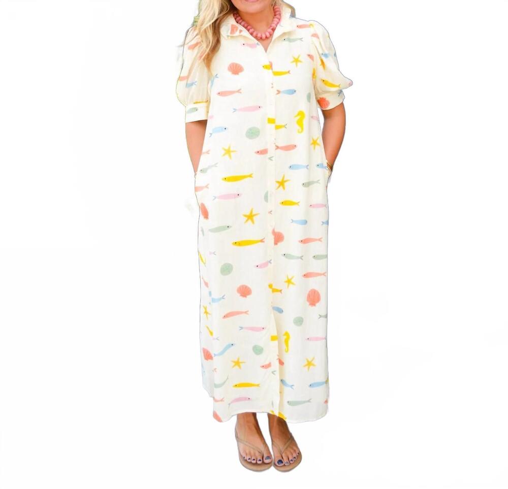 NEW KARLIE marina maxi dress in ivory